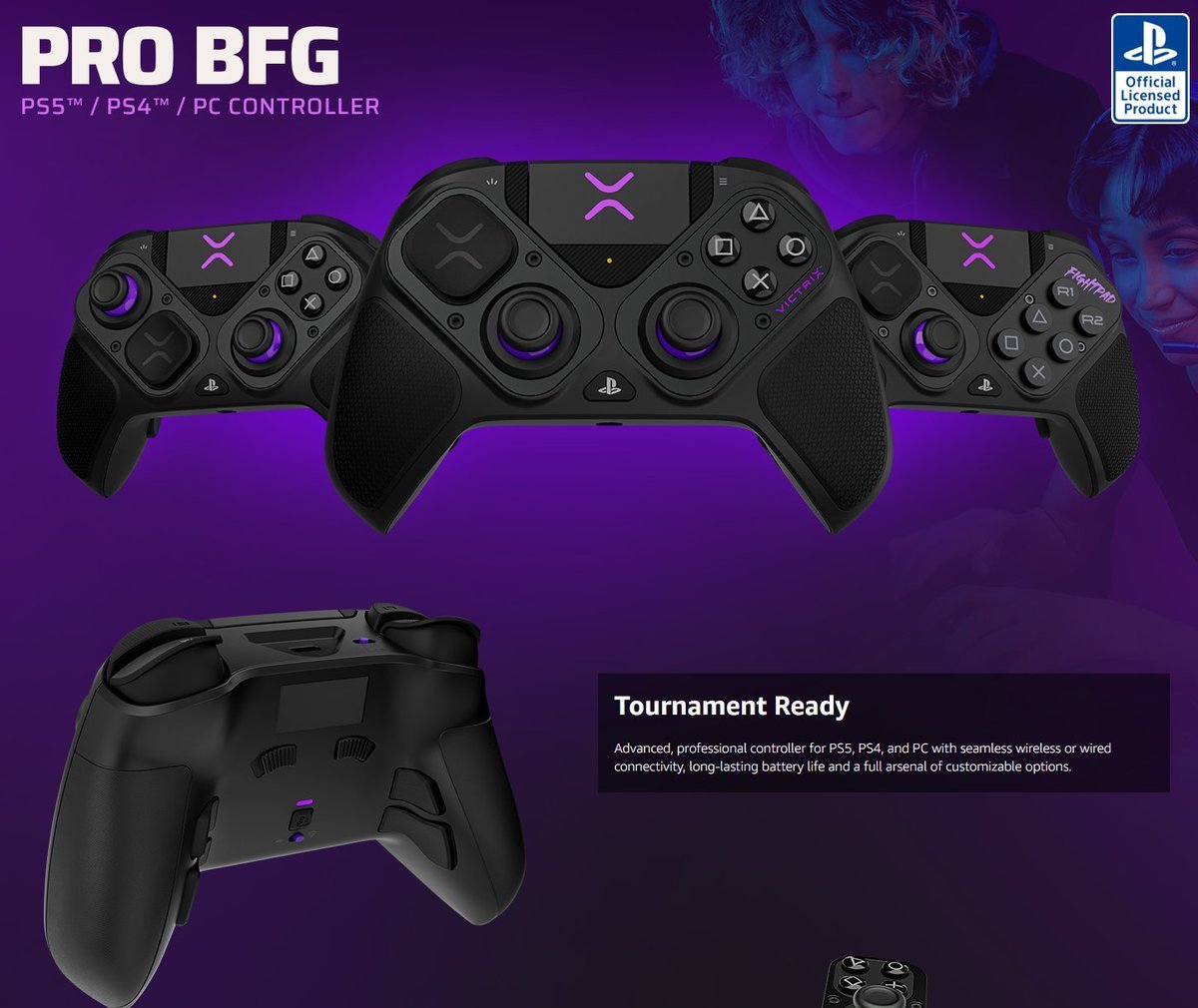 新品】Victrix Pro BFG コントローラー PS5/PS4/PC 【高価値】 48.0