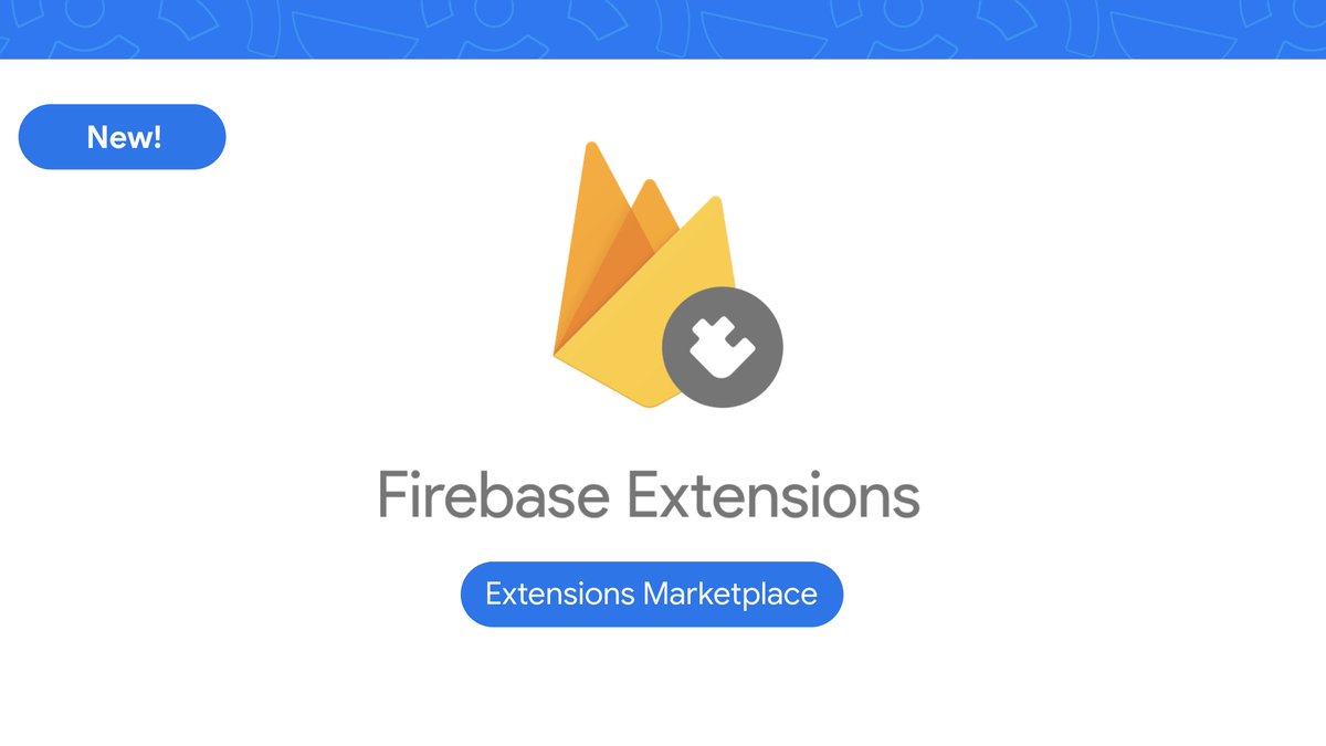 We've released a new marketplace and new Firebase Extensions to help make Firebase work better with tools from the open ecosystem. Introducing: ✨ Vonage ✨ Meilisearch ✨ Purchasely Catch the details live → goo.gle/fbsummit22 #FirebaseSummit