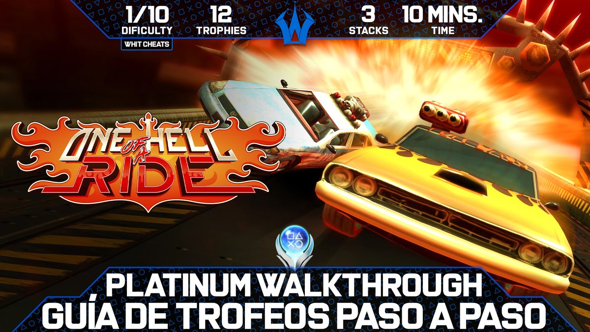 WaddysWDS's tweet photo. 🆕 #GuíadeTrofeos | #TrophyGuide 

🎮 One Hell of a Ride
🦾 1/10
⏱️ 10 Mins.
🏆 12
🎬 https://t.co/GwmDT1qqou

💖 Thanks to @ChiliDogInt   
 
#OneHellofaRide #Indie #Indiedev #Indiegame #Guide #Trophy #PS4 #PS5 #Xbox #Nintendo https://t.co/v8QwZnOSPY