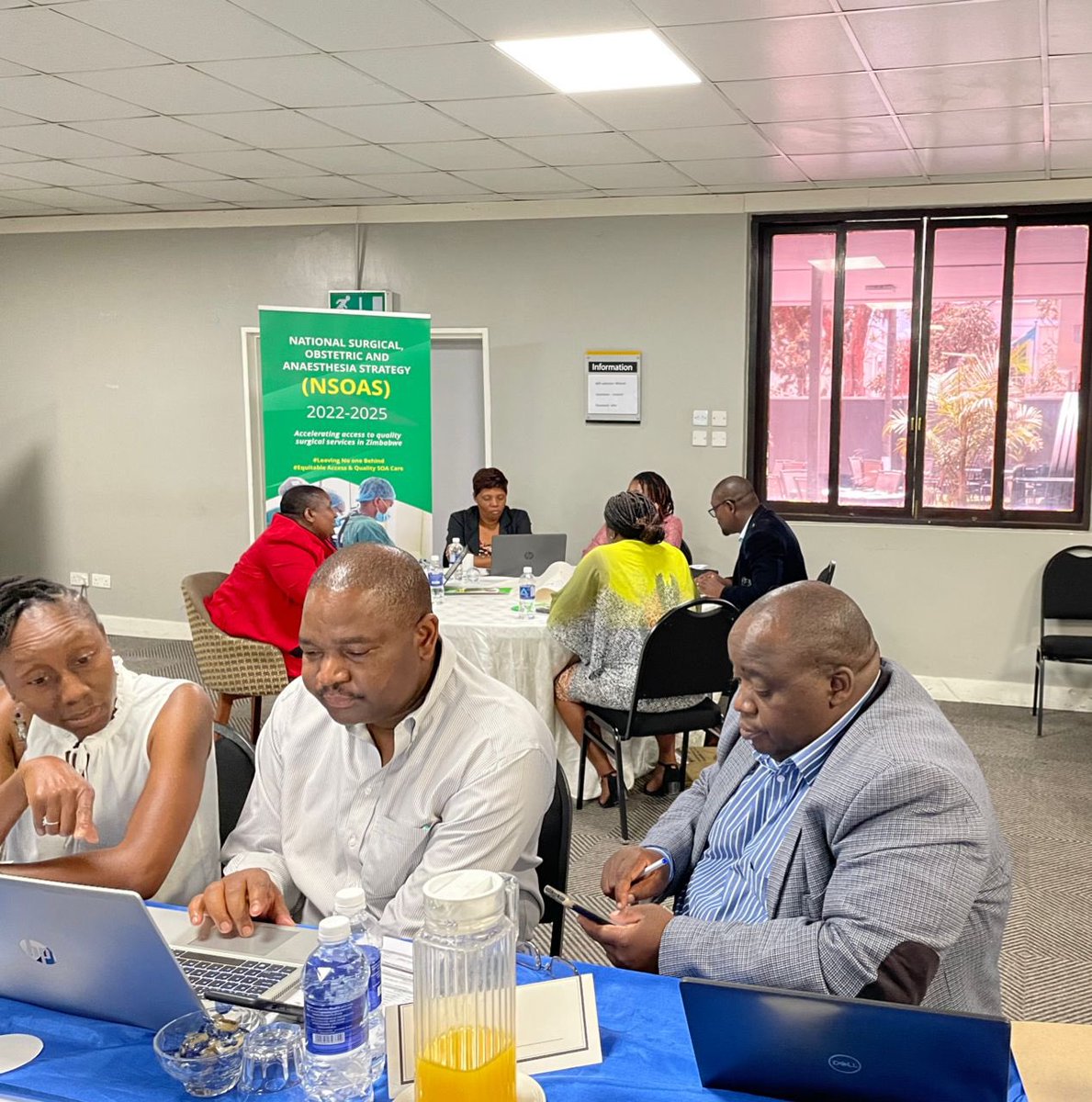 WHO_Zimbabwe's tweet photo. #Day2 of the National Surgical, Obstetric and Anaesthesia Strategy (NSOAS) 2022-2025 costing workshop in Mutare to cost the strategy &amp; estimate the investments required for the implementation of the activities. https://t.co/Ro3DEioq6r