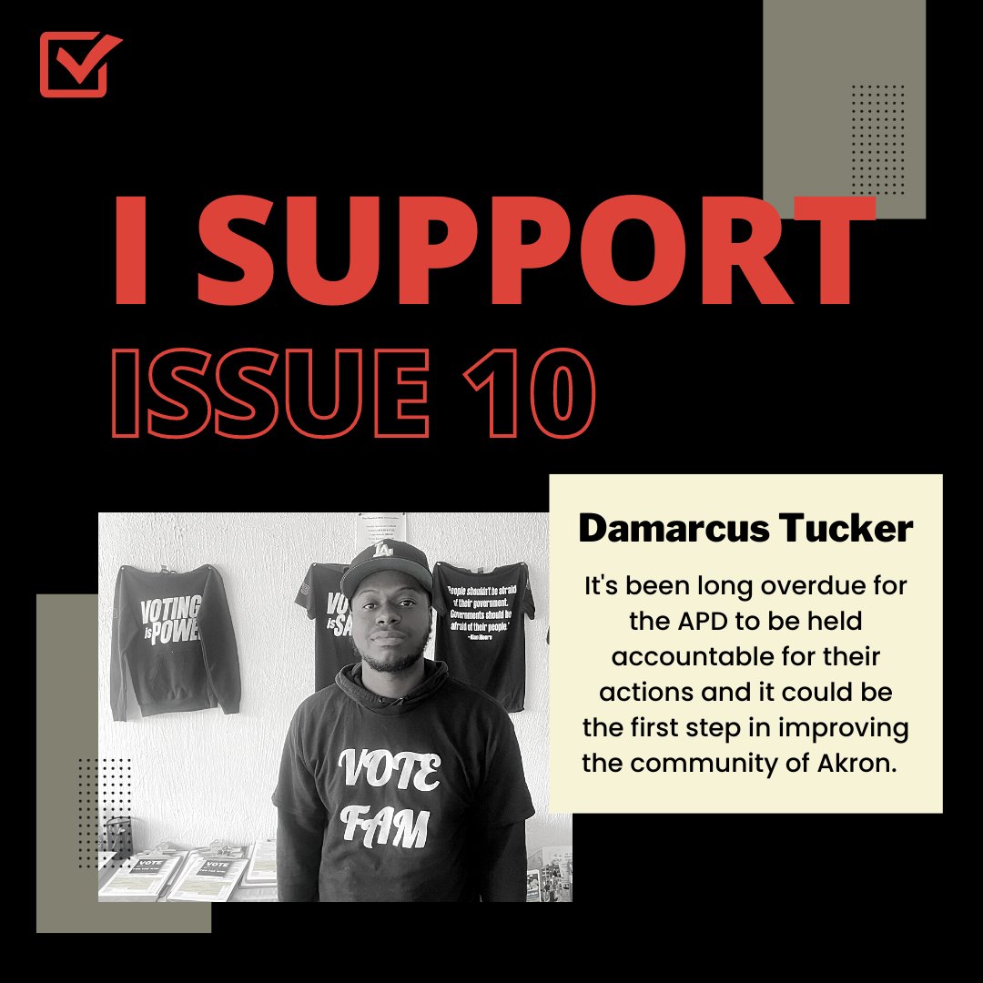 thefreedomBLOC's tweet photo. Akron Wins When You Vote Issue 10. See why members of the community are voting YES on ISSUE 10. #WinWith10 #JusticeforJayland #Issue10 #Vote4Issue10 #Issue10ForAkron https://t.co/hhlErz5Jxm