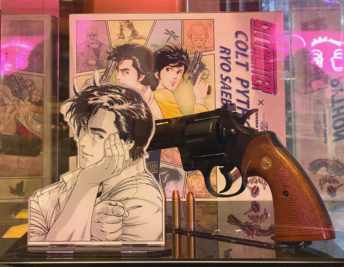 🚗御予約10月30日まで‼🔫

カフェゼノン&ゼノンサカバ(@cafezenonsakaba)でも展示しております～✨

【ゼノンオンラインストア 予約商品】
コルト・パイソン 冴羽 獠モデル モデルガン
https://t.co/phWcKBQfUR https://t.co/7qYLTdzeXL 