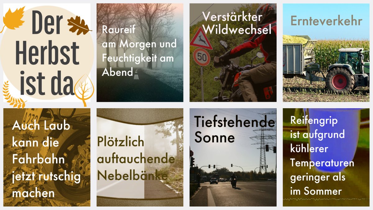 ifz1's tweet photo. #Verkehrssicherheit #Zweiradsicherheit #Motorrad #Motorroller #motorcyclesafety https://t.co/nc67EBz5sc