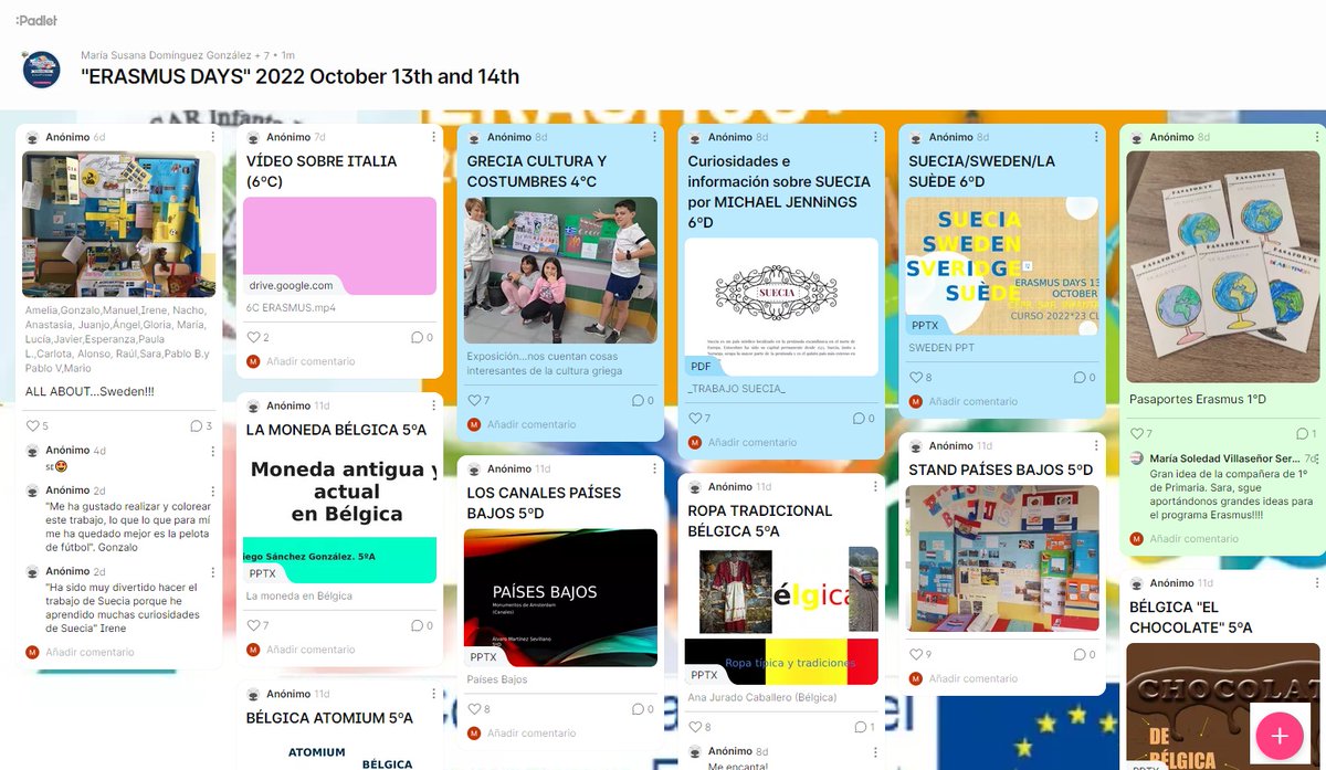 "ERASMUS DAYS" 2022 October 13th and 14th en e Cole Infanta Leonor de Tomares: blogsaverroes.juntadeandalucia.es/coleinfanta/er…