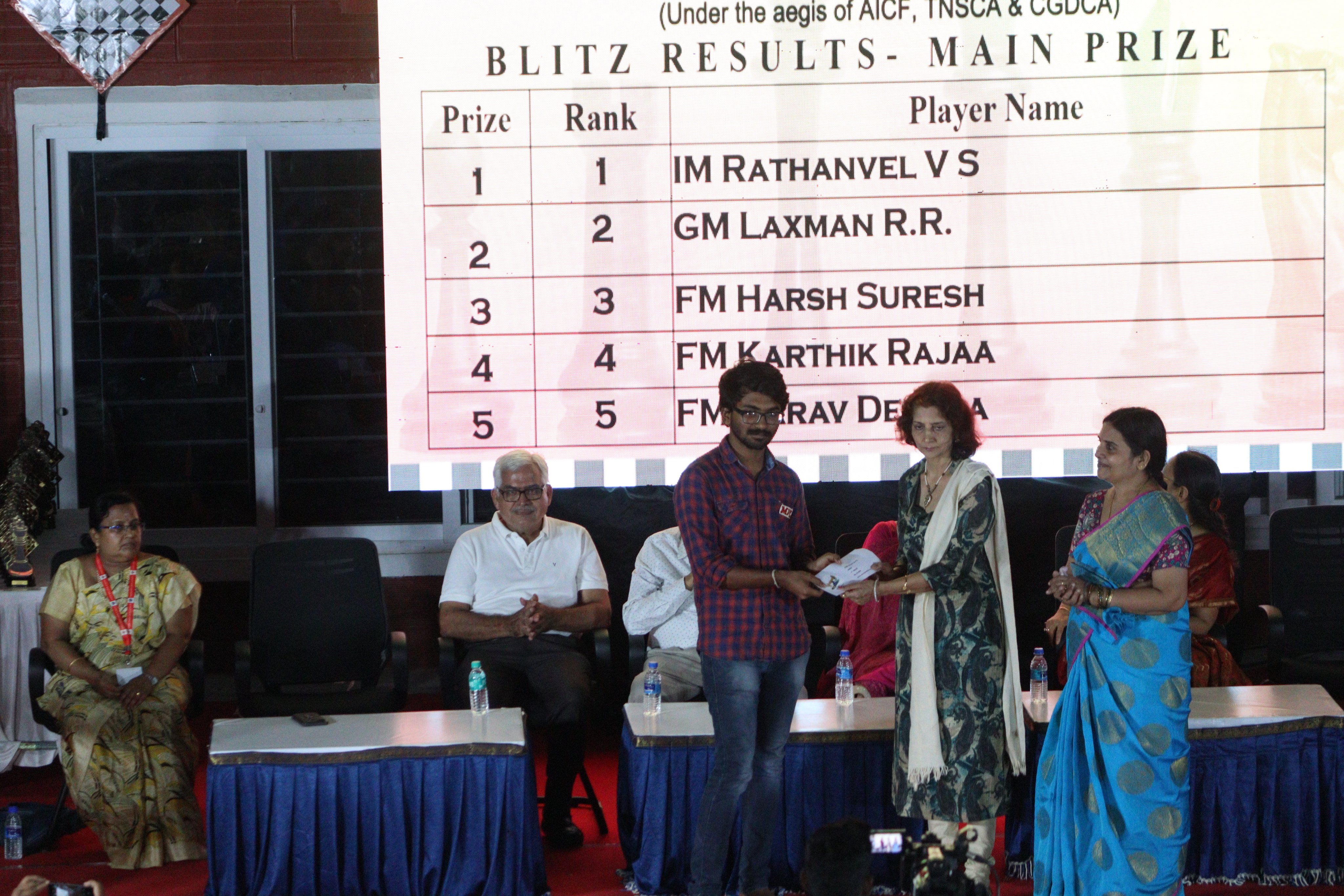 D.A.V. Groups of Schools, Chennai hosted the 'International FIDE