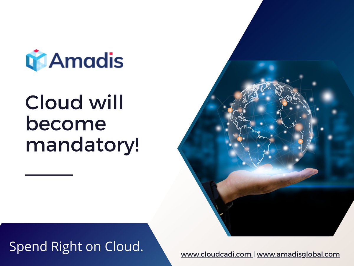 cloudcadi's tweet photo. "CIOs and researchers believe a robust #cloudenvironment will be mandatory for capitalizing on other technology trends"- @CIOonline

While technology becomes inevitable, fortify yourself with the RIGHT #FINOPS SOLUTION to #optimize your #cloudcosts.

Make space for #CloudCADI. https://t.co/uOAay6DZWR