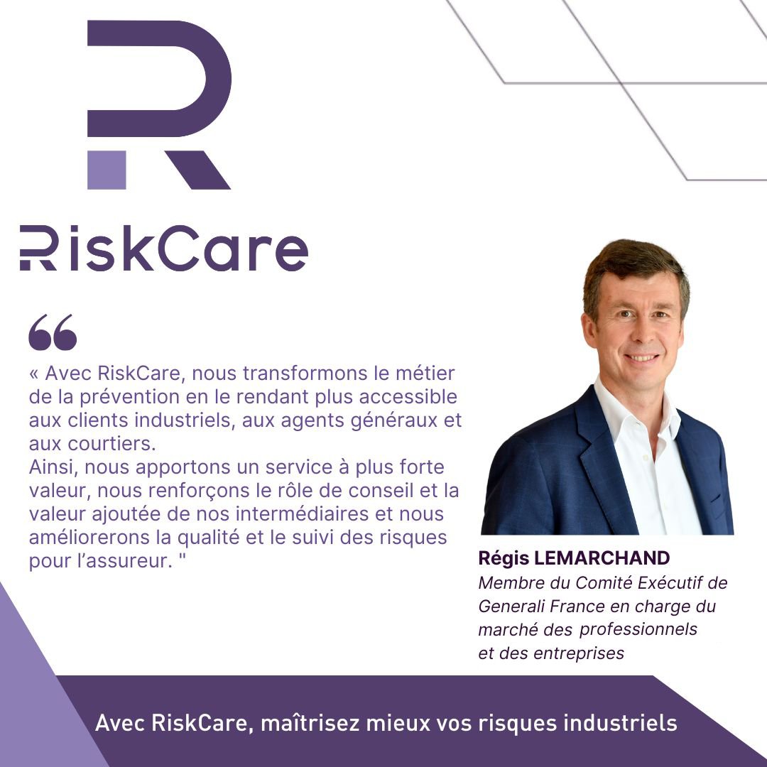 🎙 « Avec #RiskCare, nous transformons le métier de la #prévention en le rendant plus accessible aux clients #industriels, aux agents généraux et aux #courtiers » - Régis Lemarchand. #industrie #riskmanagement  ➡ presse.generali.fr/actualites/apa…