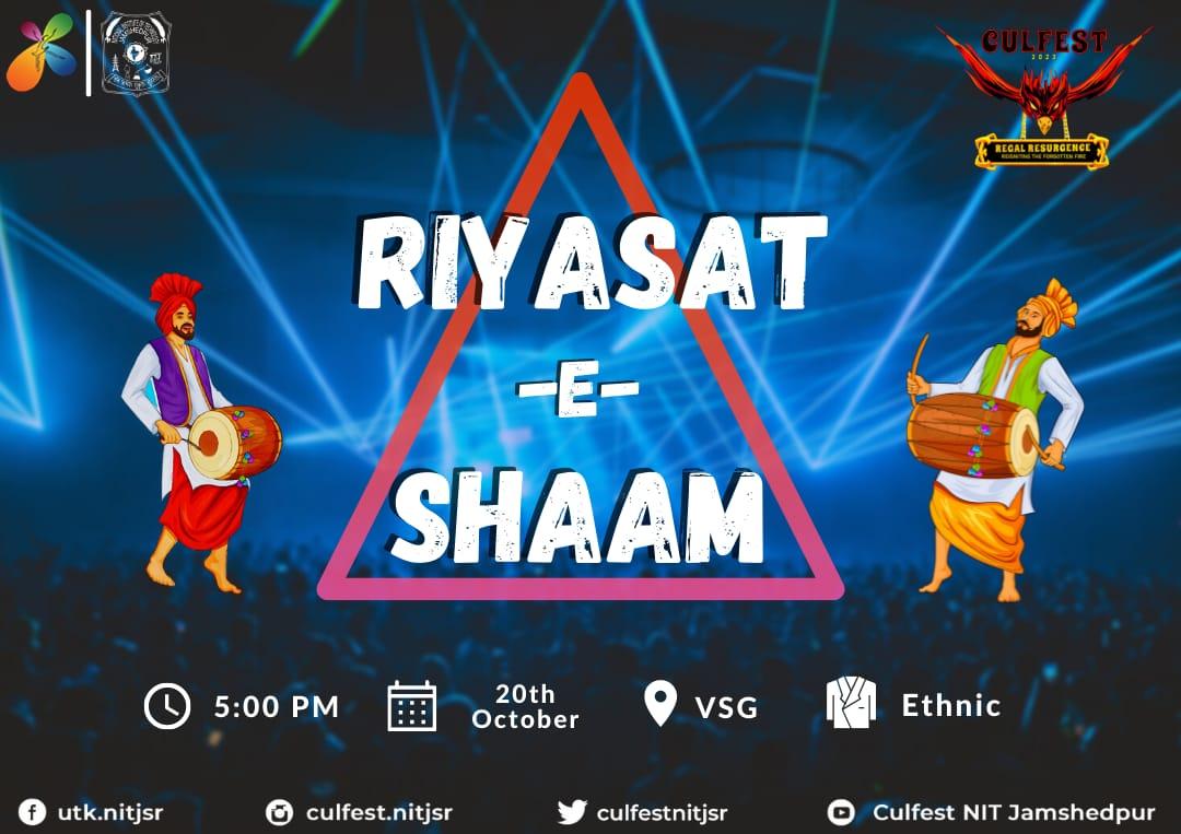 culfestnitjsr's tweet photo. The much-awaited night of glamour and fun is here! We hope that you’re still energized after the long festivities of puja break because we have something very special planned for you.
#culfest #nitjsr #diwali #college #festival #excited #excitement https://t.co/UK4gmiyDYG