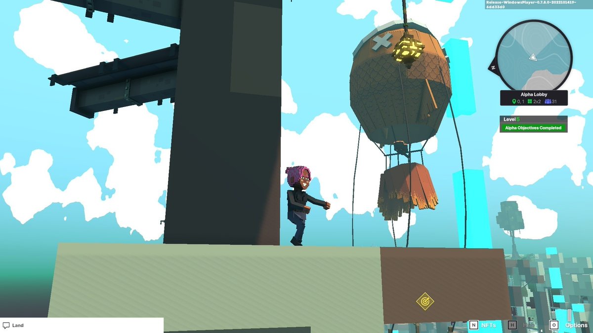NinBonus's tweet photo. @TheSandboxGame I just participated in the #SandboxAlphaS3Giveaway for a chance to win 500 SAND! Here is my favorite air balloon, check out my screenshot below!
👇 https://t.co/DEl5cLNTMU