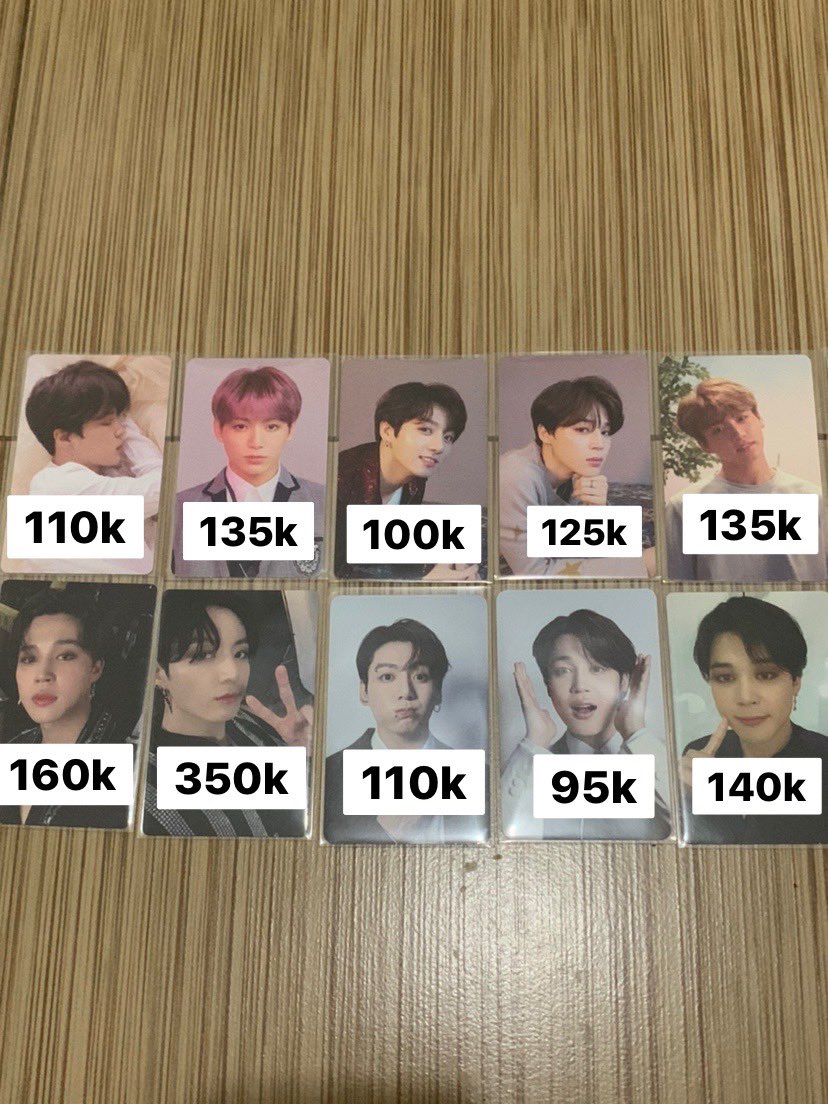 cartcsb's tweet photo. [HELP RT] STOP COLLECT

wts | want to sell 

pc jimin jungkook bts proof answer tear o dicon its

• bisa 🍊
• bisa satuan
• beberapa ada damage
• harga udh inc pack + adm
• dom tangsel
• condi by dm https://t.co/19ZAkm4kc8