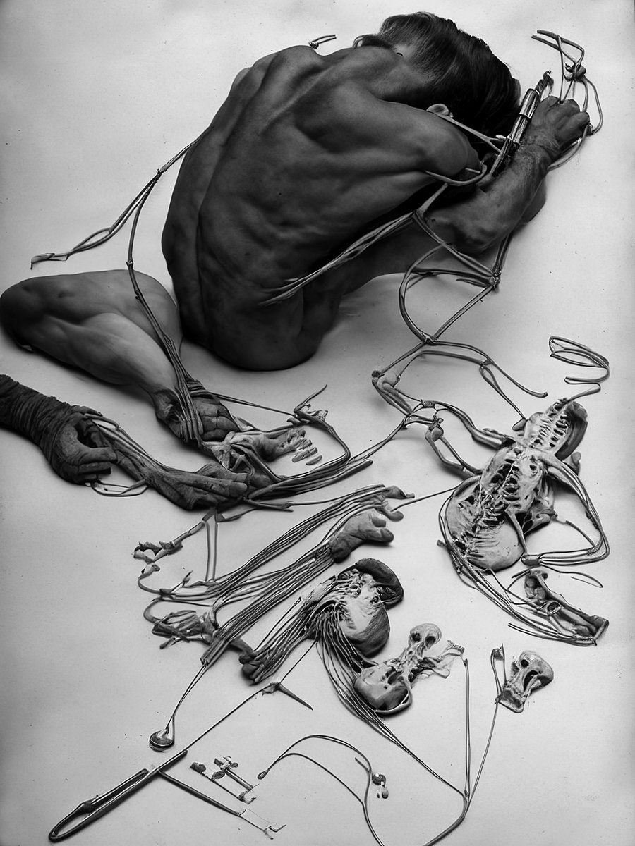 Ibl3D's tweet photo. First piece on @SuperRare

"Installation" (AI) https://t.co/LBj7auizUS