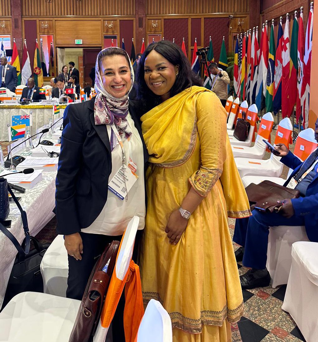 Always a pleasure to meet my dear friend and @SEforALLorg Board Member, @NAH_208, at the ISA General Assembly.