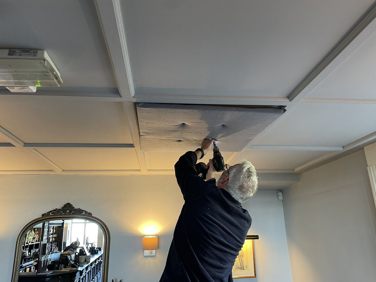 HareHoundsBath's tweet image. Some improvements underway at the H&amp;amp;H this morning - can you guess what it is yet?!