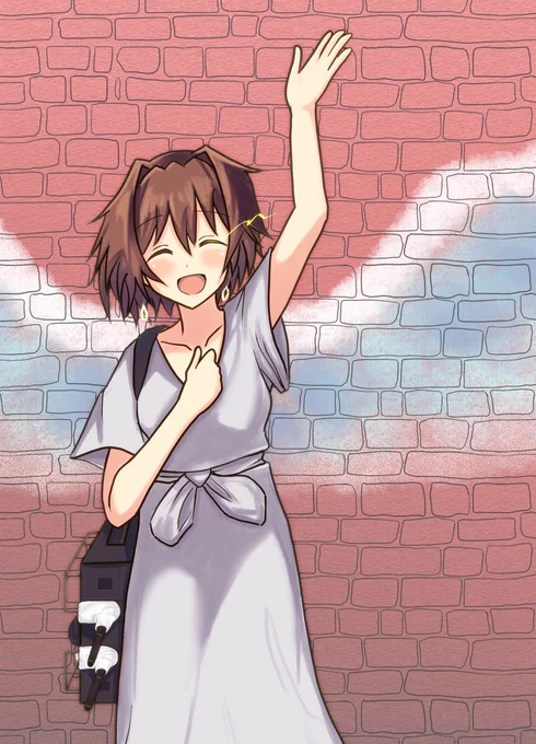 #みんなも貼ろう突然の推し今日も古鷹さんが好きです 