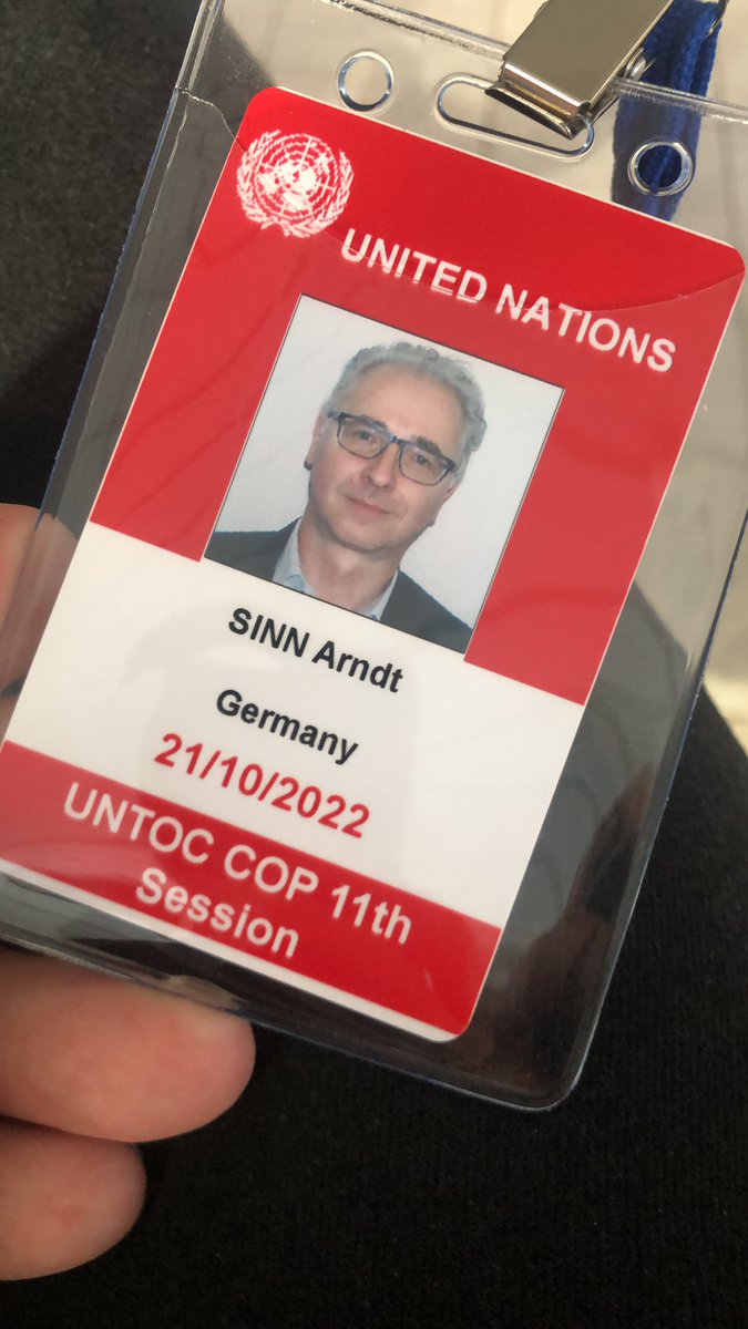 ArndtSinn's tweet photo. Interessante Diskussionen zur UNTOC - einem Meilenstein internationaler Kooperation bei der Bekämpfung von #organisierterKriminalität https://t.co/SG0XlftSD0