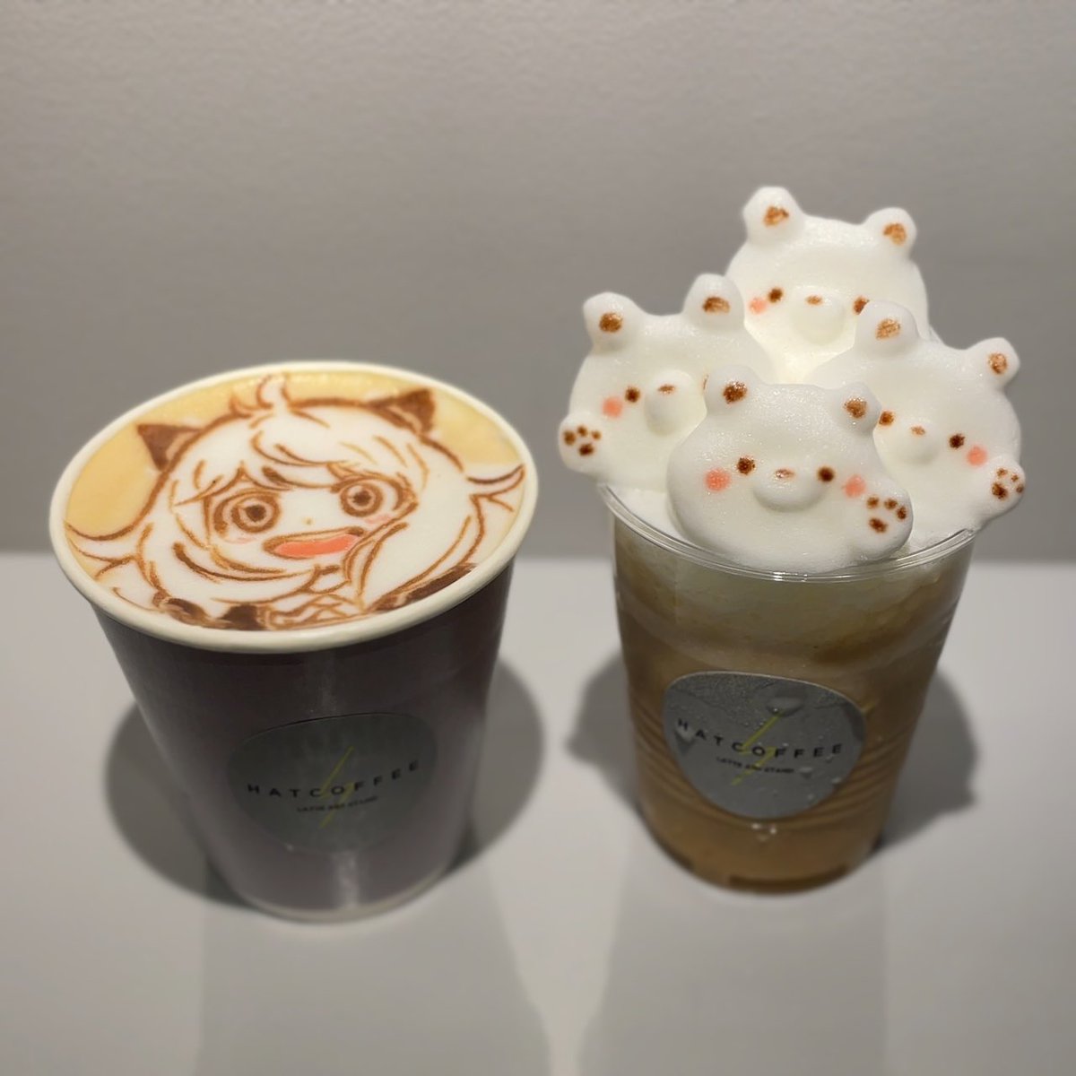 NaoKi_N_K's tweet image. かわいい×かわいい☕️
#ハットスタンド #hatstand