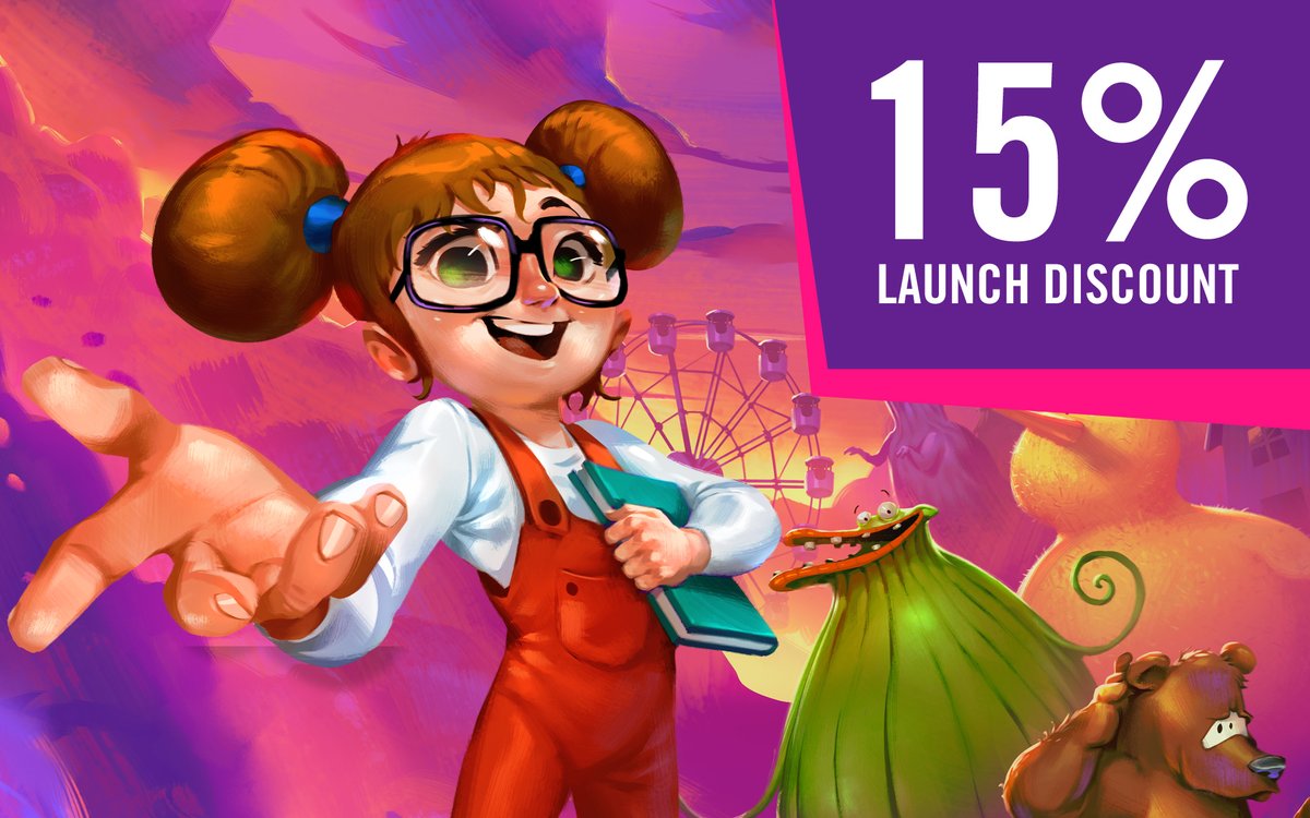 tallstorygames's tweet image. Our British #pointandclick comedy adventure game, Lucy Dreaming, has released on Steam, Itchio and AppStore!
We're celebrating with a 15% discount across all stores!
➡️ Steam: bit.ly/3TpoHVy
➡️ Itch: bit.ly/3T8TnuP
➡️ Apple: apple.co/3yOd7vg
Please RT! 🥰