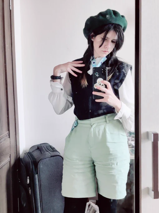 Bought new beret 