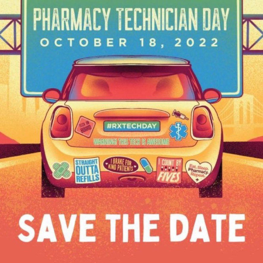 Happy Pharmacy Technician Day 

A diverse profession that is highly adaptable with transferable skills to not only deliver on todays’ pharmacy needs but also the future needs. 
 
#RxTechDay 
#pharmacytechnicianday
