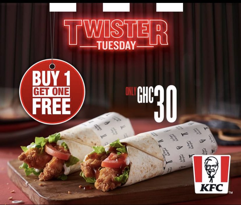 celebsfrnd's tweet image. Do you know 😦it’s Twister Tuesday?
Do you know you get one Free when you buy 1? #KFC