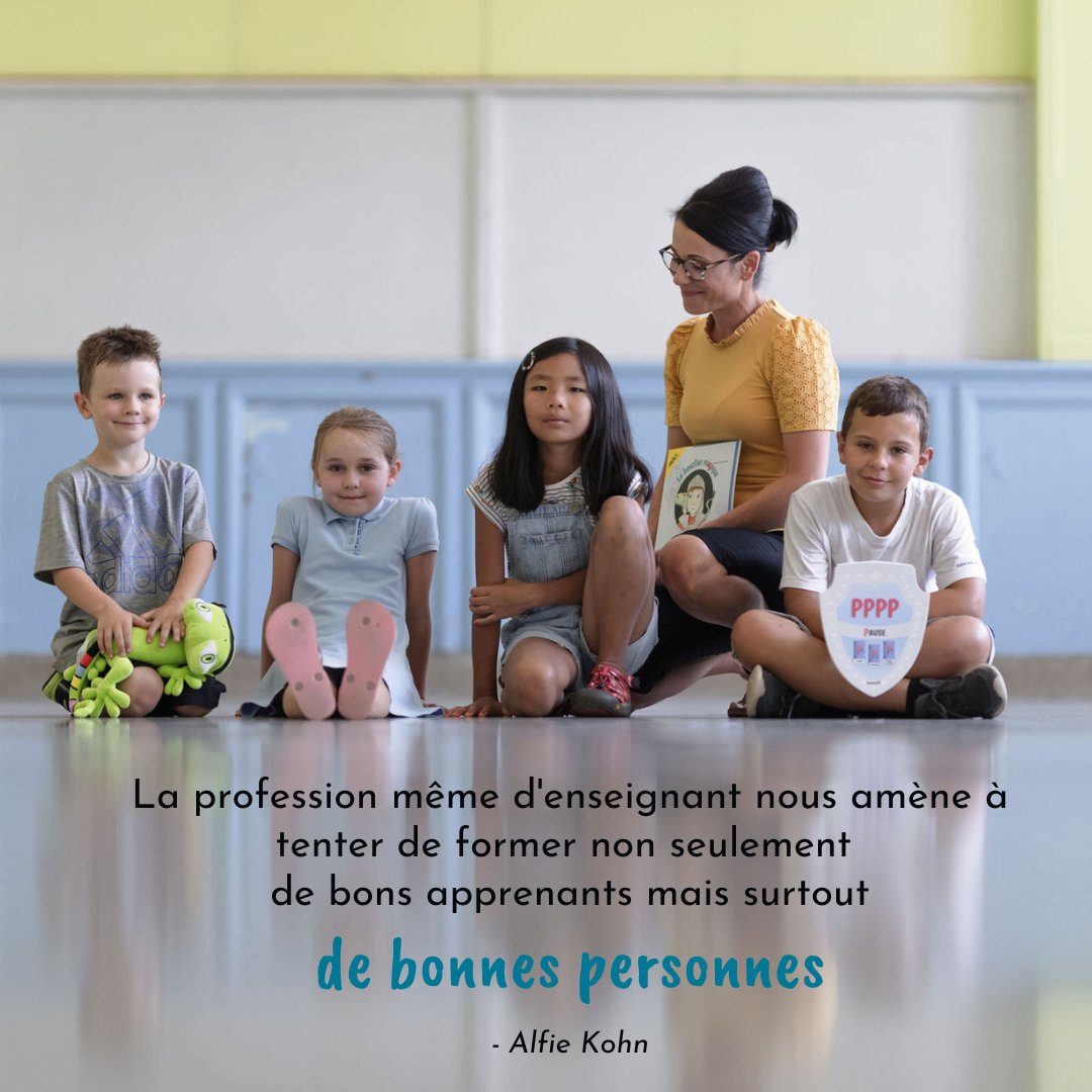 generationipc's tweet photo. [Réflexion IPC] 
🤗  🙂 🥰 

La profession même d'enseignant👩‍🏫 nous amène à tenter de former non seulement de bons apprenants mais surtout de bonnes personnes.💖 

#GénérationIPC #Citation #Motivation https://t.co/HMmrFCbIkl