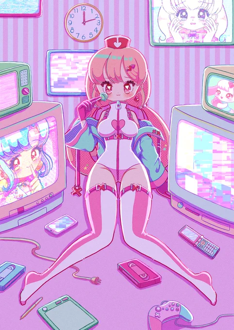#あなたのぴんく色の作品を見せてください 