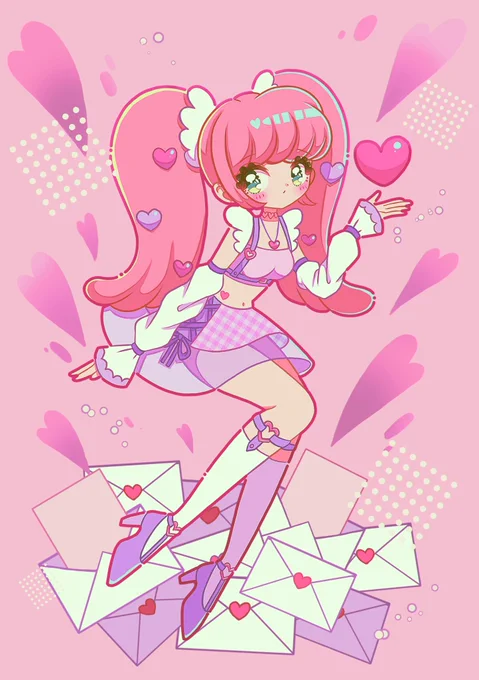 #あなたのぴんく色の作品を見せてください 
