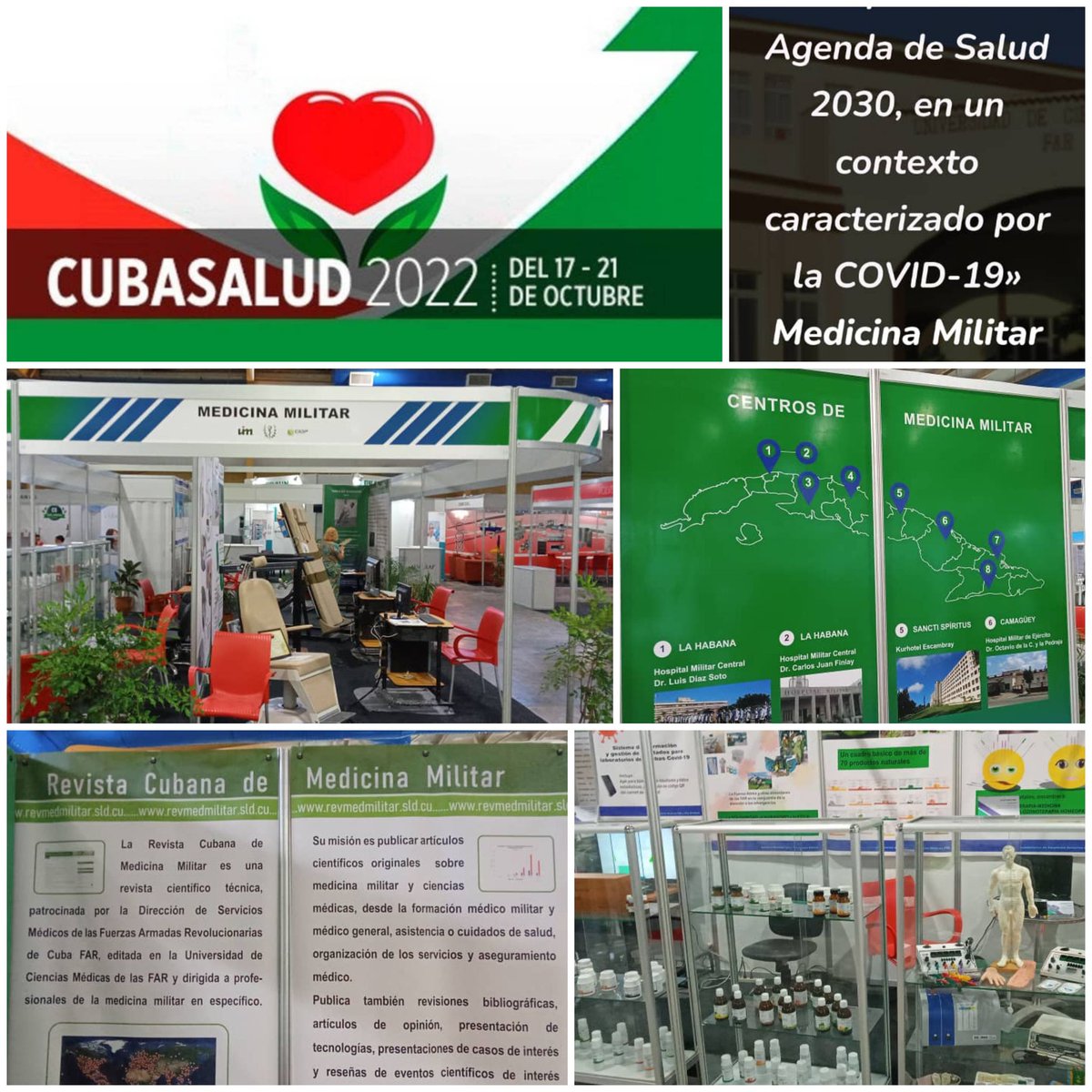 LogVanguardia's tweet photo. Se desarrolla la IV Convención Internacional Cuba-Salud 2022, un espacio de reflexión desde la ciencia orientado a la discusión de las cuestiones sanitarias más relevantes. Evento con un altísimo nivel científico donde la Medicina Militar está presente #CubaPorLaVida #FuerzaCuba https://t.co/iZWChaMVlH