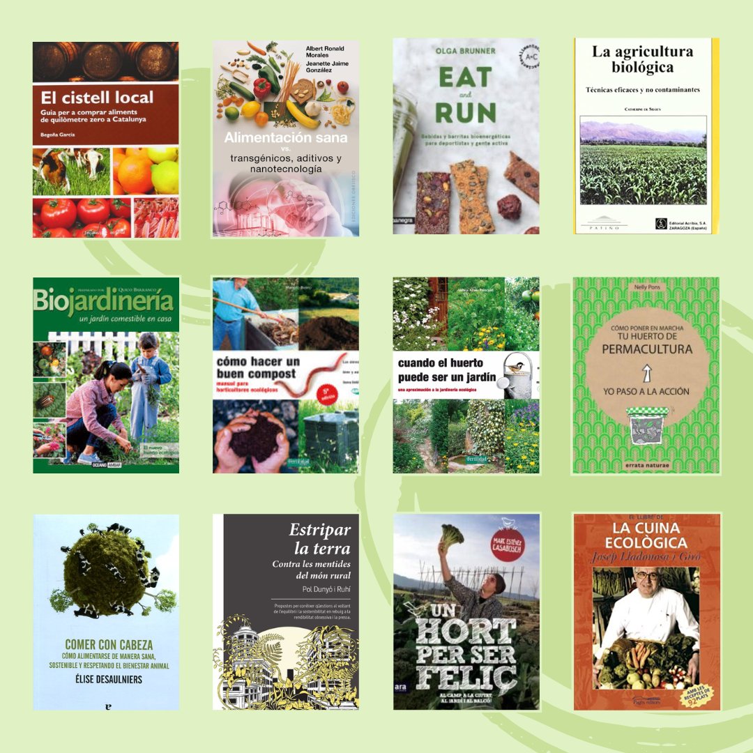 BiblioSeuUrgell's tweet photo. #SetmanaBio2022 per l'#alimentacióecològica del 15 al 23/10🍎🥕🍉🍓🍐🫐🫑🍆
A la @BiblioSeuUrgell us hem preparat una #guiadelectura sobre #alimentaciósaludable per a👨👨👧👦‼️
#alimentsnaturals #cuinaecològica #km0 #permacultura @bibliotequeslle @bibliotequescat @ajlaseu @culturalaseu https://t.co/xwBey5UkZN