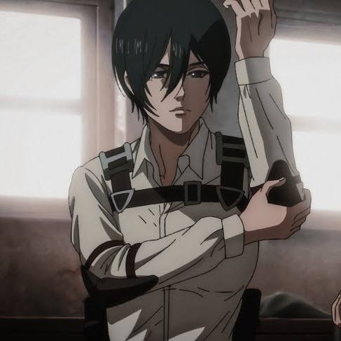 LadyBelleelmore's tweet photo. Mikasa Ackerman, what a woman you are. https://t.co/GnnogEtERA