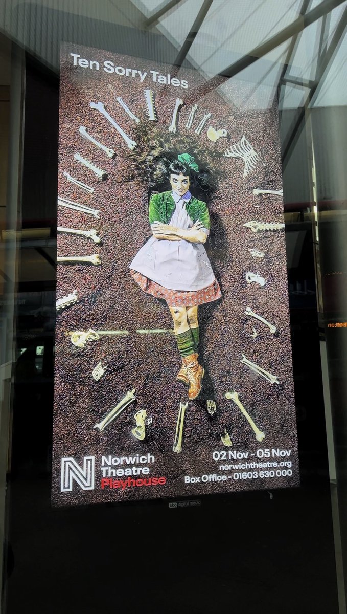 🎃 Spooky things happening on our digital screens across #Norwich this October. #DOOH #Halloween
@roarr_dino <a href="/hippodromeGY/">HIPPODROME CIRCUS</a> <a href="/PrimEVILScare/">PrimEVIL</a> <a href="/NorwichTheatre/">Norwich Theatre</a>
