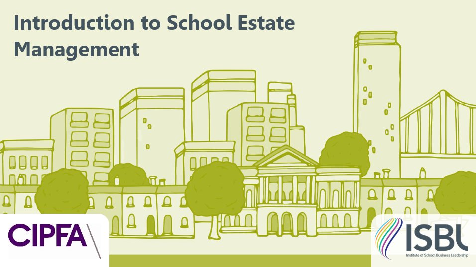Join us on the 15th November for the Introduction to School Estate Management online training course! 

Spaces are limited, secure your place today: isbl.org.uk/products/item/…

#sbltwitter
