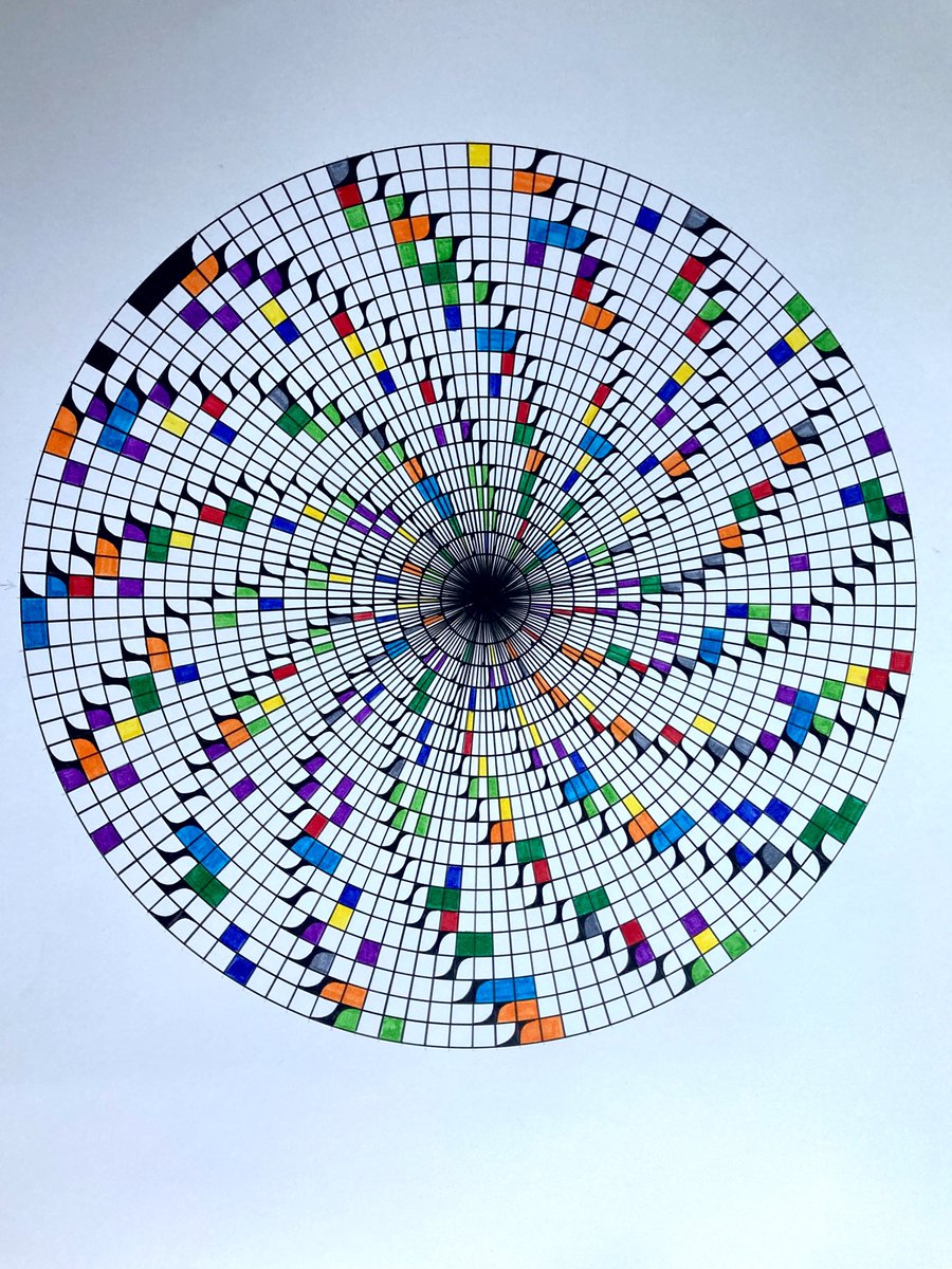 AIsonArt's tweet photo. Excited by binary code at the moment. Here is the first 65 digits of Pi. Enjoy for Day20of #the100dayproject #Pi #100daysofmathart #mathartchallenge #binarycode https://t.co/9vB6BJYreg