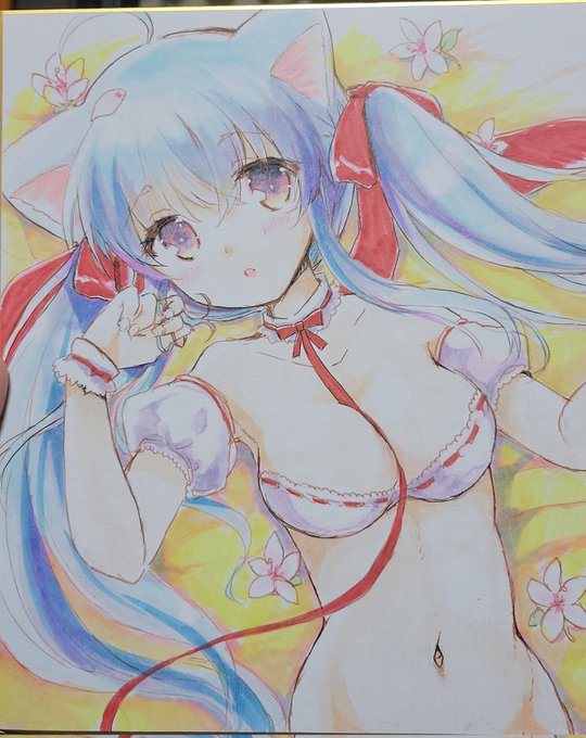 fanbox内限定の色紙販売は同じくboothにて、今晩0時〜です!
fanbox内で合言葉とURLを公開します。予約投稿したからピッタリ0時に始まるはず。 