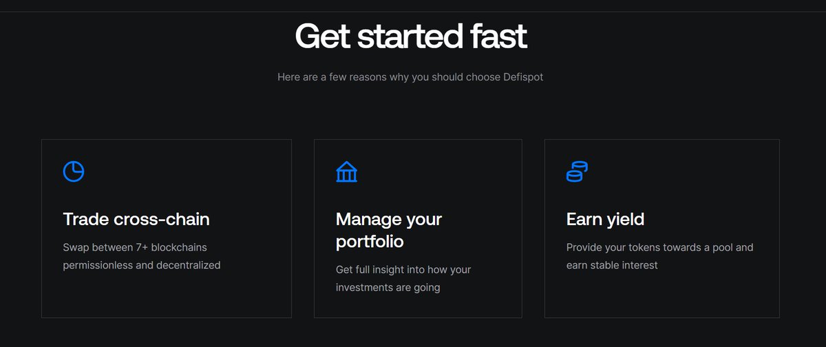 etereomatic's tweet image. Current DeFi user experience is too fragmented and difficult to use for newcomers. 
There is a reason most people prefer to stay on Centralized Exchanges (CEX) like @binance  or @kucoincom.
One project is aiming to change that. 
Meet @Defispot 👇👀