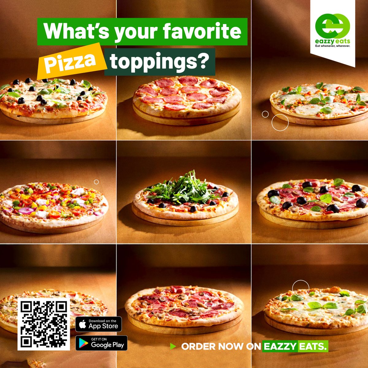eazzyeats's tweet photo. For as many types of pizza I have tried, there are still that much more out there that I haven’t tried yet, and I happen to love pizza VERY much!

Whats your favorite Pizza toppings?

#EazzyEats #OrderNow #FoodOrdering #OnlineMeals #OnlineRestaurants #funfacts https://t.co/kkaMsEioOl