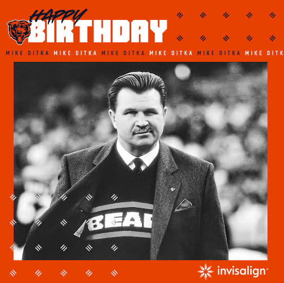 Happy birthday Mike Ditka!  