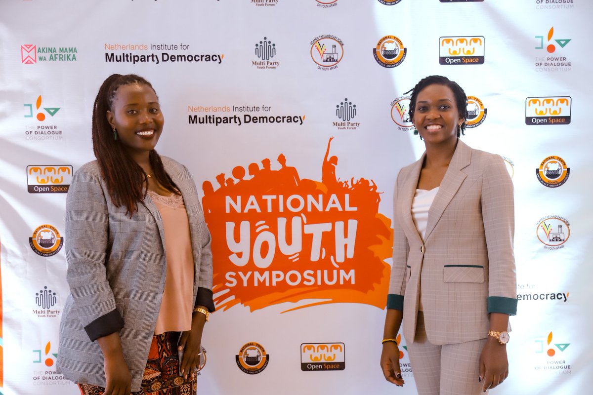 The National Youth Symposium for young people in politics across the political divide is underway . Gratitude to our partners for promoting youth voices @amwaafrika @OpenSpaceUganda @WeAreNIMD