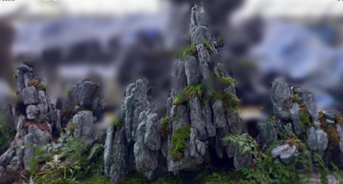 꿈에 잠깐 스쳐갔던 어느 기암계곡