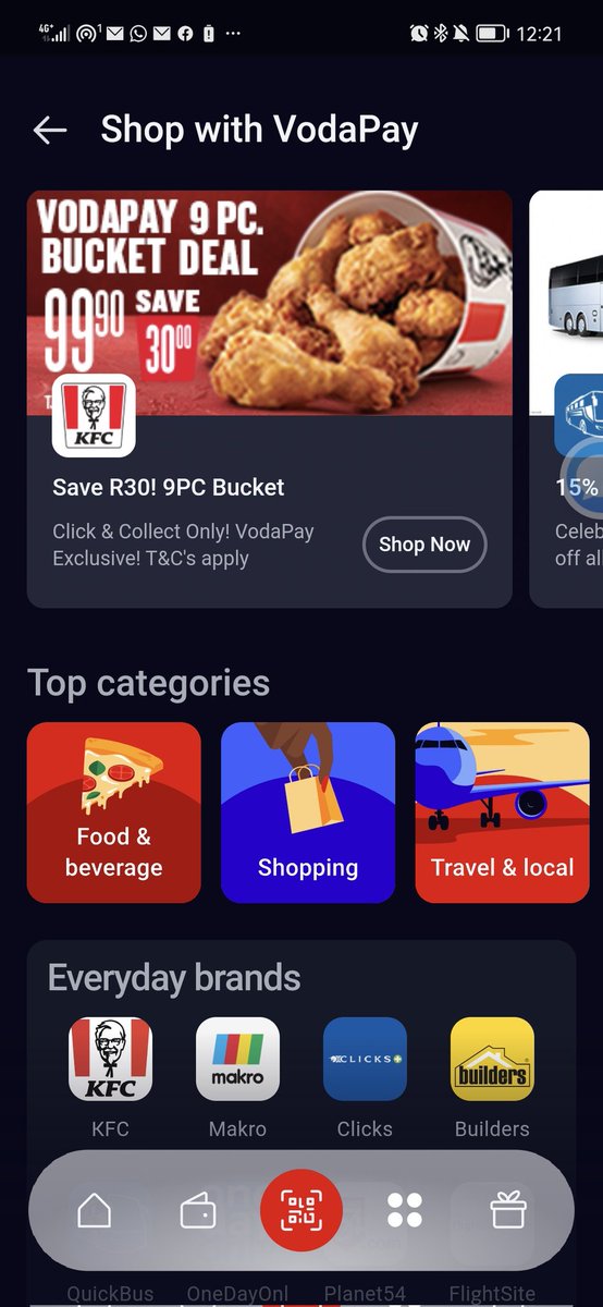 HMaselane's tweet image. Kere bona @VodaPay.. You can pay bills and buy Airtime.. Yeah I see that.. But what I did today I bought myself lunch and saved R30. Was even able to share my lunch with colleagues #MetroVodaPayTurns1
@METROFMSA @VodaPay.. What a great Day to download VodaPay