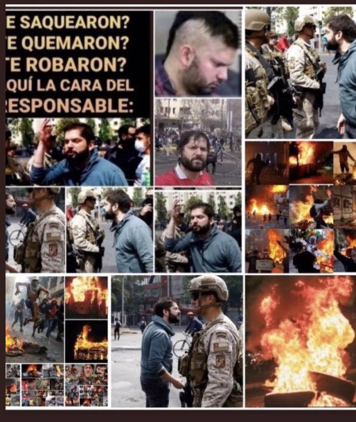 cfelmerv's tweet photo. @adnradiochile @GraceAlbornozL @Sougarret #EstallidoFueCriminal  y este gobierno lo apoyó https://t.co/SlRKAvjBpj