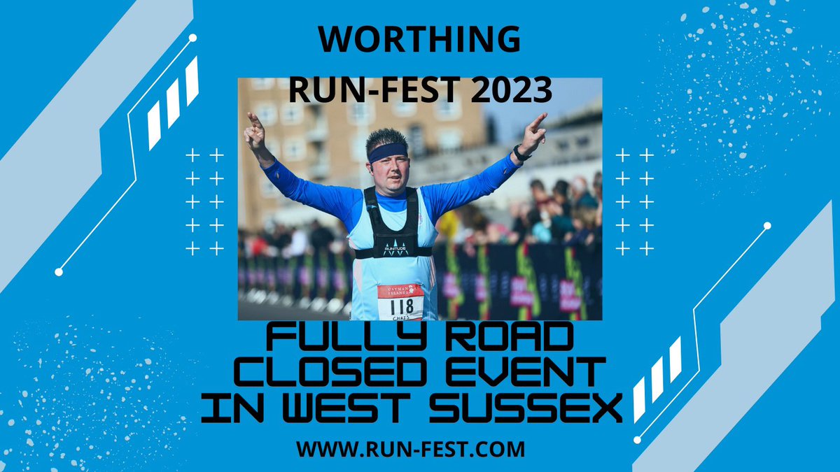 Just 20 minutes from Brighton and an hour from London, Worthing Sea Front makes the perfect place to go after a new a PB or attempt a new distance.

Join us on the 30th of April for a fun, flat and fast 10k or Half Marathon in Worthing. 

Early bird tickets still available!