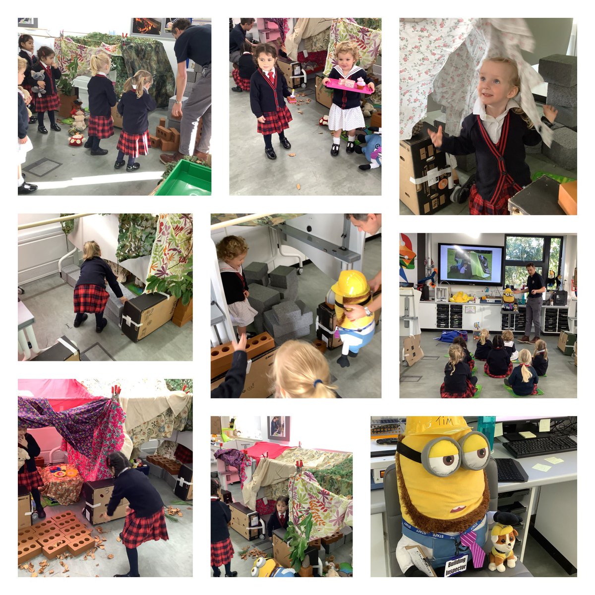 Kindergarten thoroughly enjoyed their trip to the Hub this morning to design and build dens for their teddy bears 🧸great teamwork &amp; collaboration girls 👏 #eyfs #steam <a href="/THSch_Design/">THSch_Design</a> <a href="/THSch_PrePrep/">TH Pre-Prep</a>
