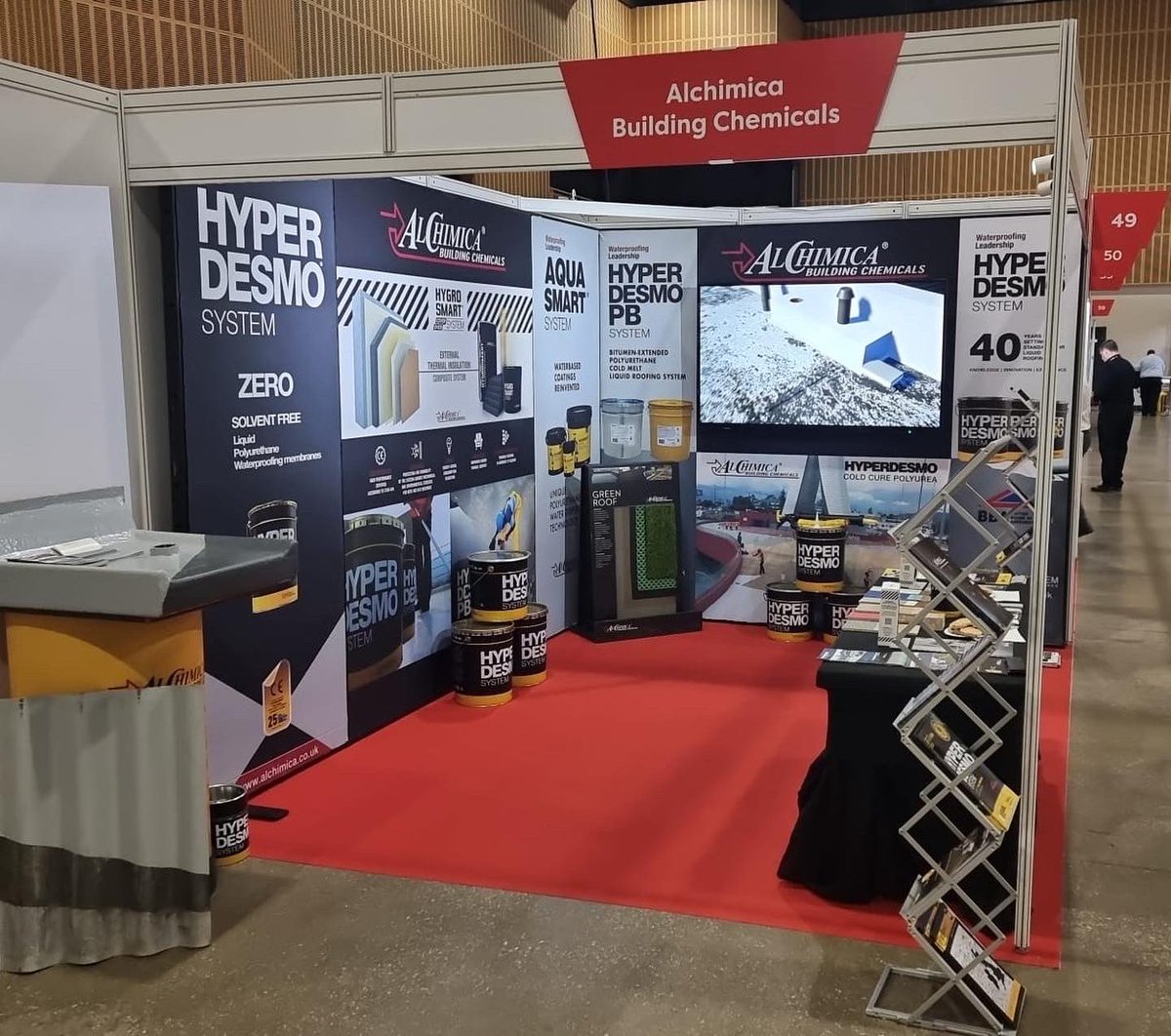 AlchimicaUk's tweet photo. DAY 1 The RCI Show in Milton Keynes! 

If you are in the area, pop by to stand 49 to meet Owen, Rhys &amp; Kelvin! 

#alchimica #liquidmembrane https://t.co/qjhKLVOHSz