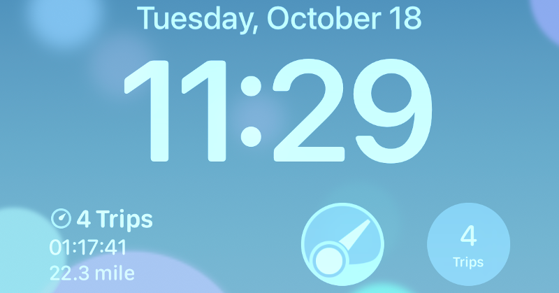 AppAnnex's tweet photo. Speed Tracker now supports iOS16 Lock Screen widgets. #Speedometer #app #iOS #iOS16 #widgets #iPhone