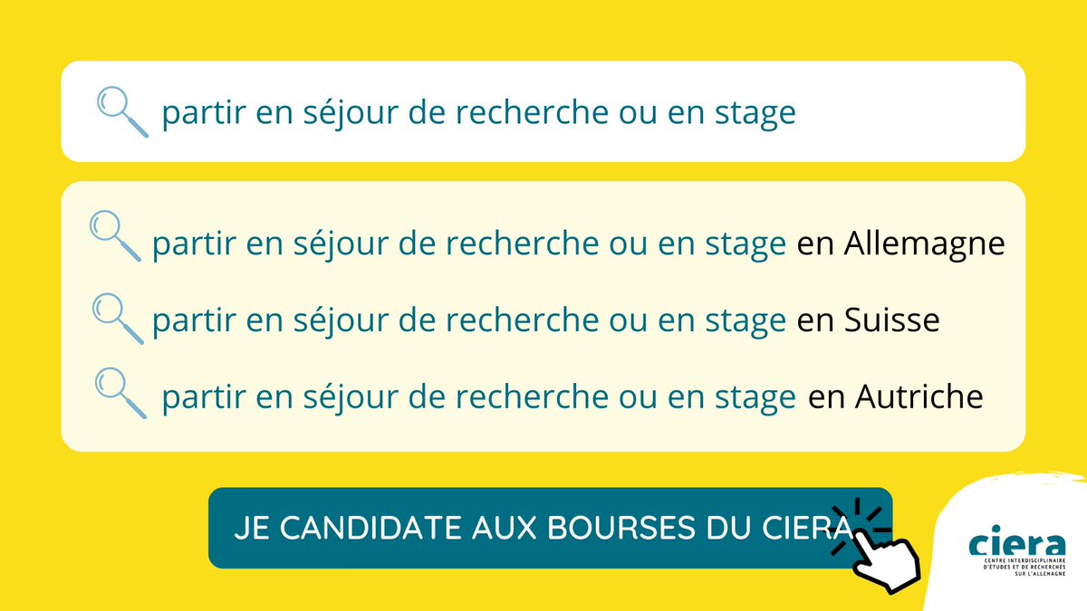 gipciera's tweet photo. 🔜 Il ne vous reste plus que quelques jours pour candidater à une #bourse du CIERA pour votre #mobilité vers les pays germanophones !
Candidatez avant le 30 octobre ici : https://t.co/6xVR7HyjUi https://t.co/DUIJnU4qaZ