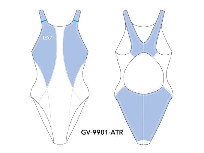 競泳水着とアクリルスタンドのデザインはこちら! 