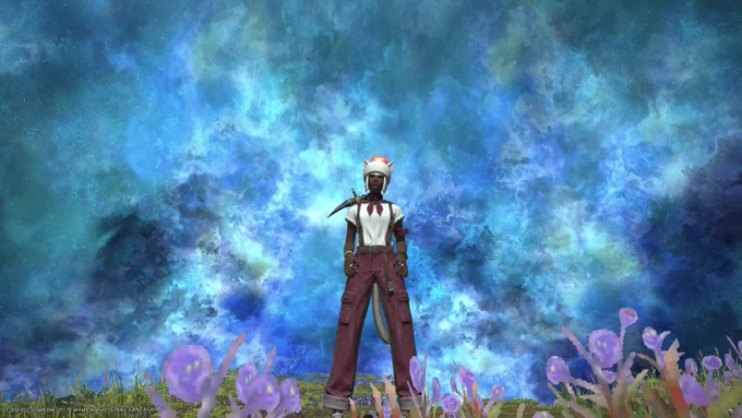 FF14、もう最初はオミクロン族クエストに行くことに決めてたので速攻です!そしてBGMがあまりに良すぎて泣いてしまいそう、ウルティマトゥーレのメンバーみんな好きすぎてマジでさいこう  #PS4share 
