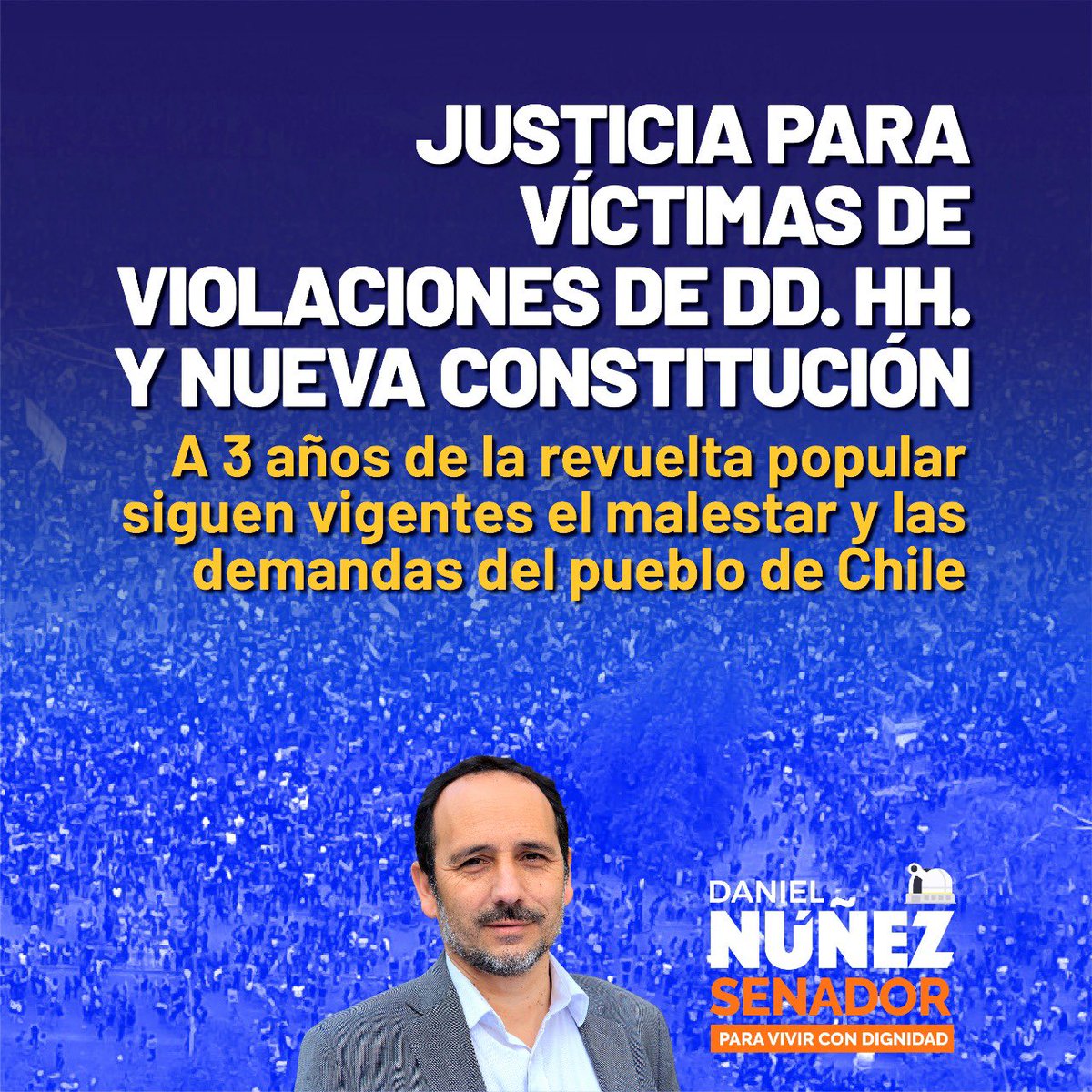 daniel_nunez_a's tweet photo. El proceso constituyente sigue vivo y debemos asegurar que se exprese la soberanía popular y la mayor participación democrática. https://t.co/HJCqzu7v0Y