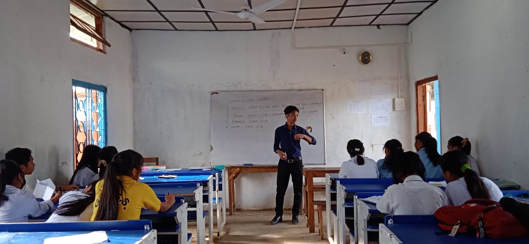 YNnagaland's tweet photo. STEM for Girls club GHSS Kiphire making Zine to identify problems faced by them in their school, colony and community and coming up with solutions. IBM School Education, Nagaland MyGov Nagaland @ibm_in @NagalandSchool @MyGovNagaland #IBMSTEMforGirls #YouthNet #YNnagaland https://t.co/CFDegs0NpY